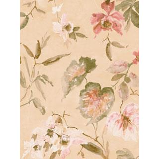Seabrook Designs IM40604 Impressionist Acrylic Coated Traditional/Classic Wallpaper